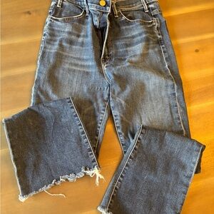 Mother The Hustler Ankle Fray Sz 30